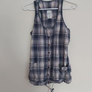 Garage Plaid Sleeveless